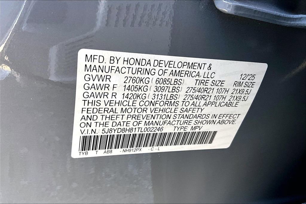 New 2026 Acura MDX Type S image 33