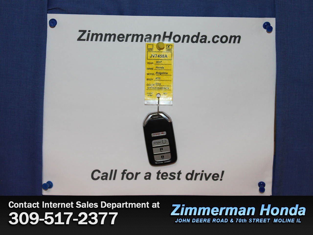 Certified 2017 Honda Ridgeline RTS image 27