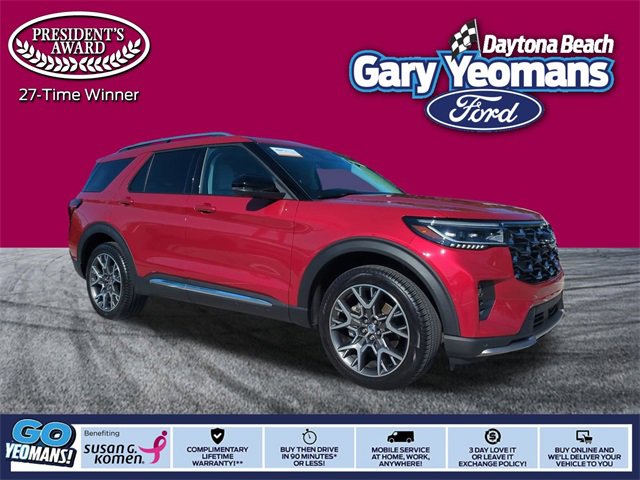 Certified 2025 Ford Explorer Platinum w/ Ultimate Package