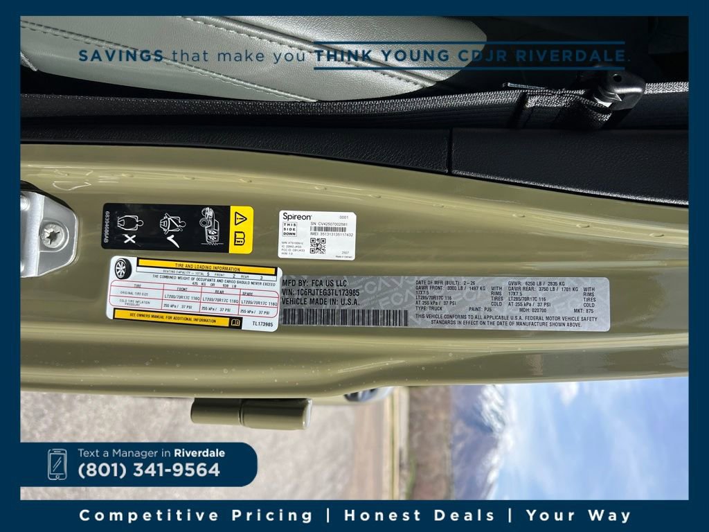 New 2026 Jeep Gladiator Mojave image 29