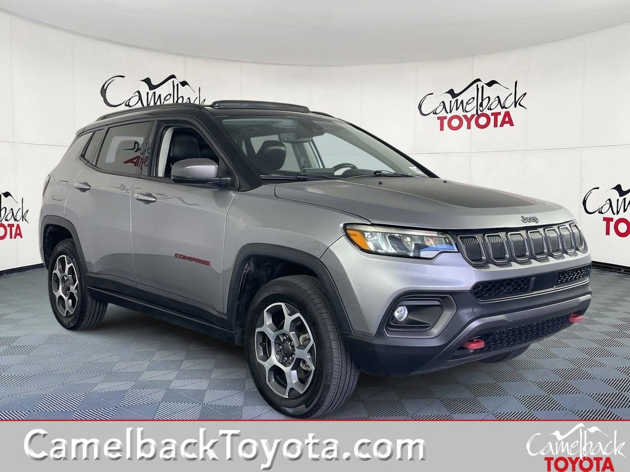 Used 2022 Jeep Compass Trailhawk w/ Sun and Sound Group image 1