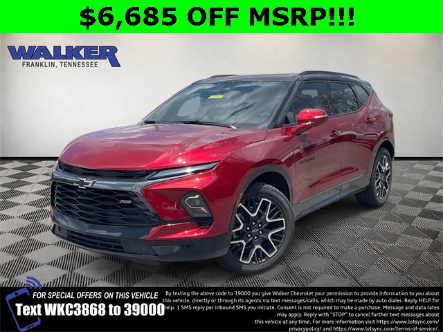 New 2025 Chevrolet Blazer RS w/ Driver Confidence II Package