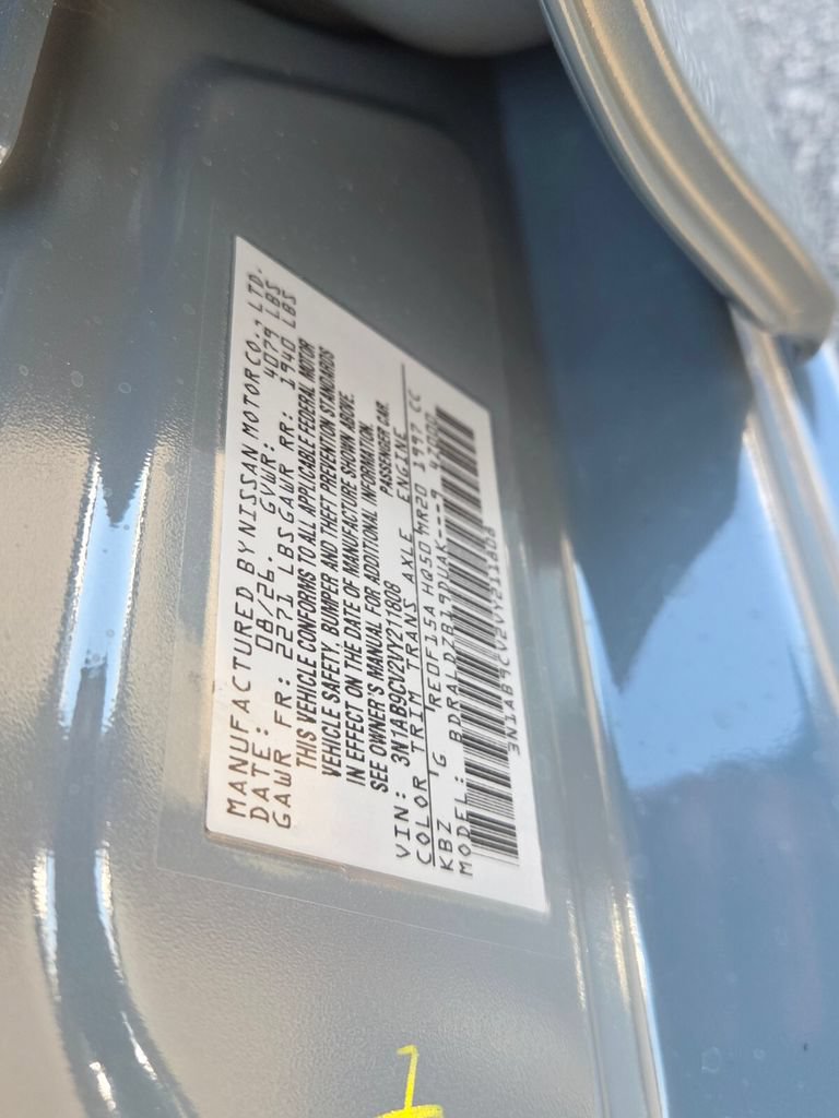 New 2027 Nissan Sentra SV w/ SV Convenience Package FWD image 16