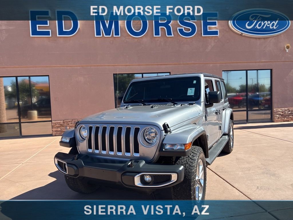 Used 2020 Jeep Wrangler Unlimited Sahara AWD/4WD image 1