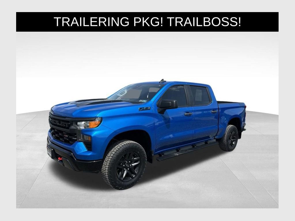 Used 2022 Chevrolet Silverado 1500 Custom Trail Boss AWD/4WD image 1