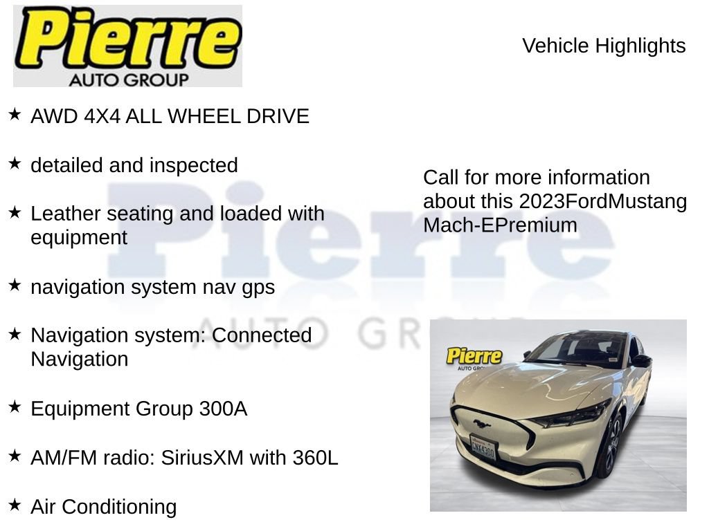 Used 2023 Ford Mustang Mach-E Premium AWD/4WD image 3