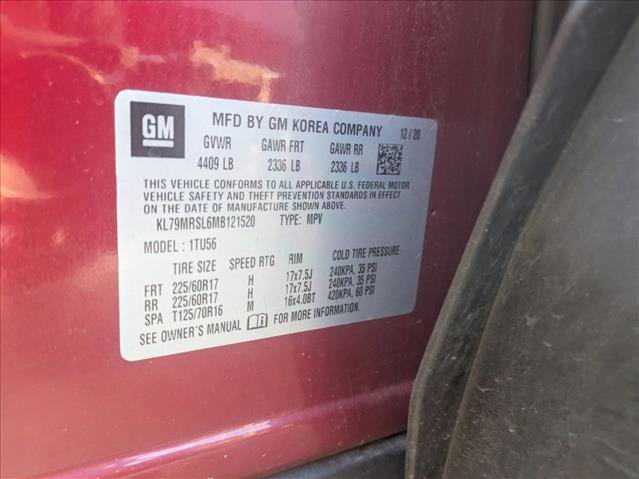 Used 2021 Chevrolet TrailBlazer LT w/ Convenience Package image 18