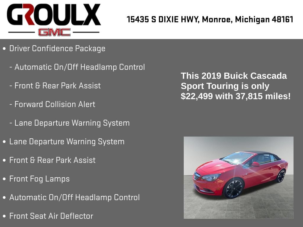 Used 2019 Buick Cascada Sport Touring FWD image 15
