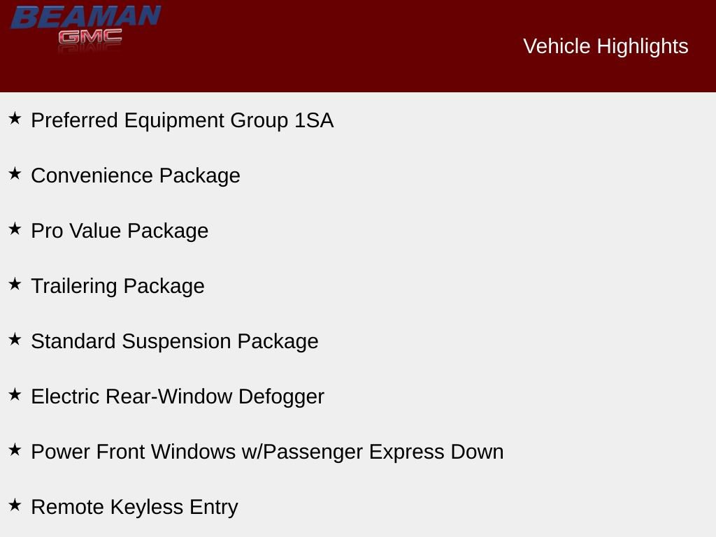 New 2025 GMC Sierra 1500 Pro w/ Pro Value Package image 4