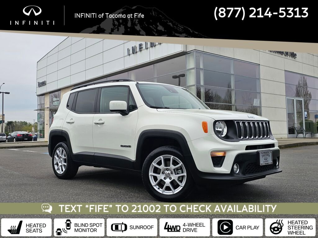 Used 2021 Jeep Renegade Latitude w/ Sun & Sound Group