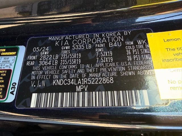Used 2024 Kia EV6 Light RWD image 22