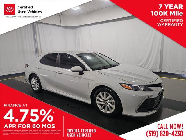 Certified 2022 Toyota Camry LE w/ Carpet Mat Package (TMS) FWD video 1