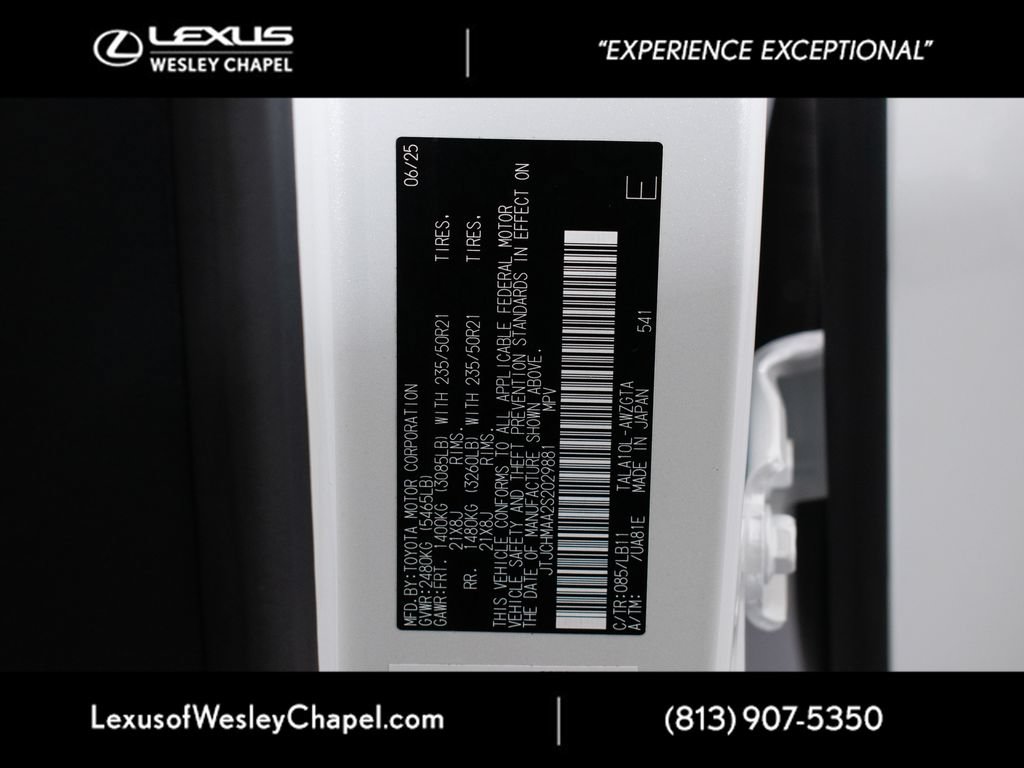 Used 2025 Lexus RX 350 Premium Plus w/ Accessory Package (Z1) FWD image 25
