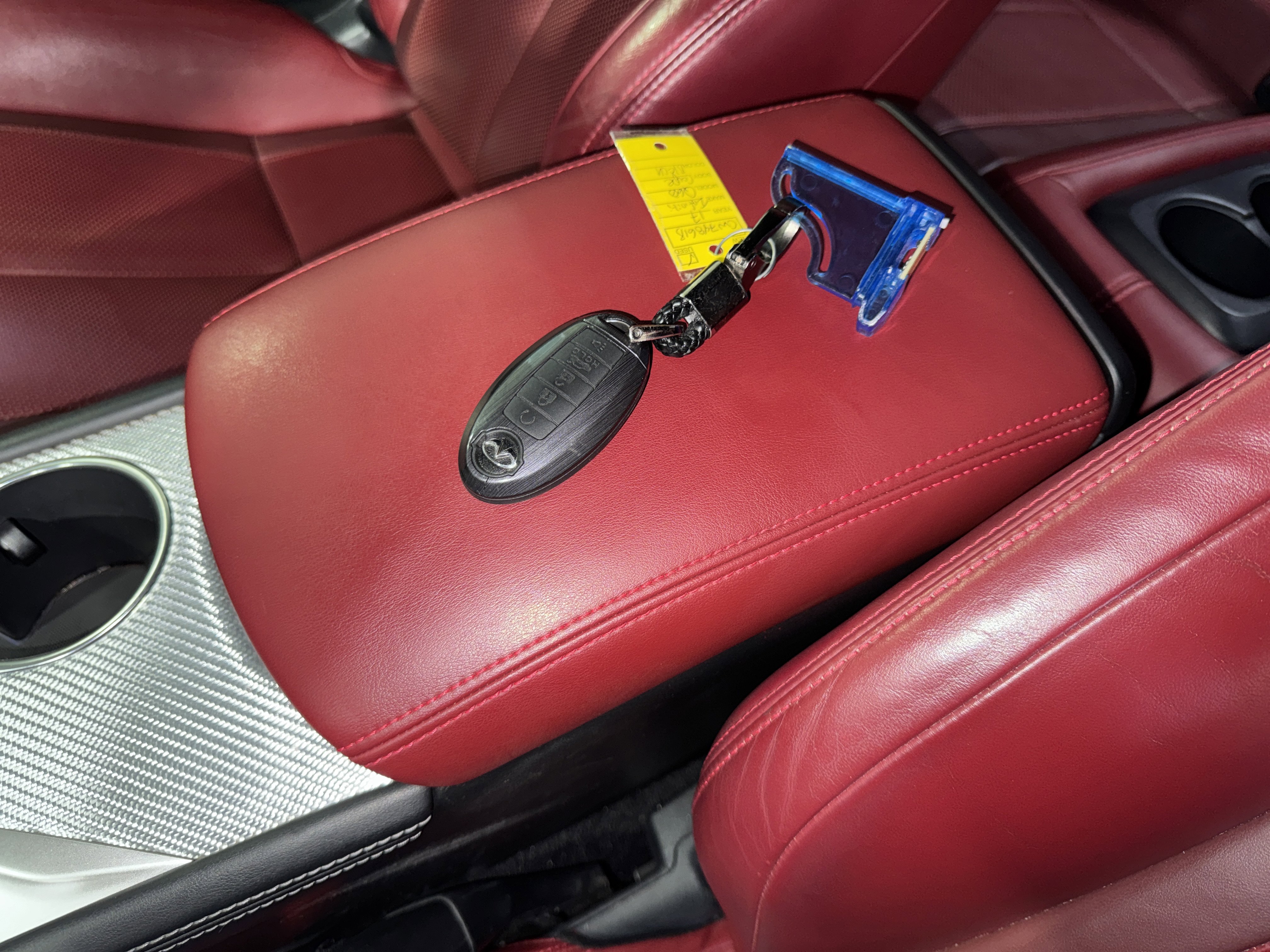 Used 2017 INFINITI Q60 Red Sport 400 image 26