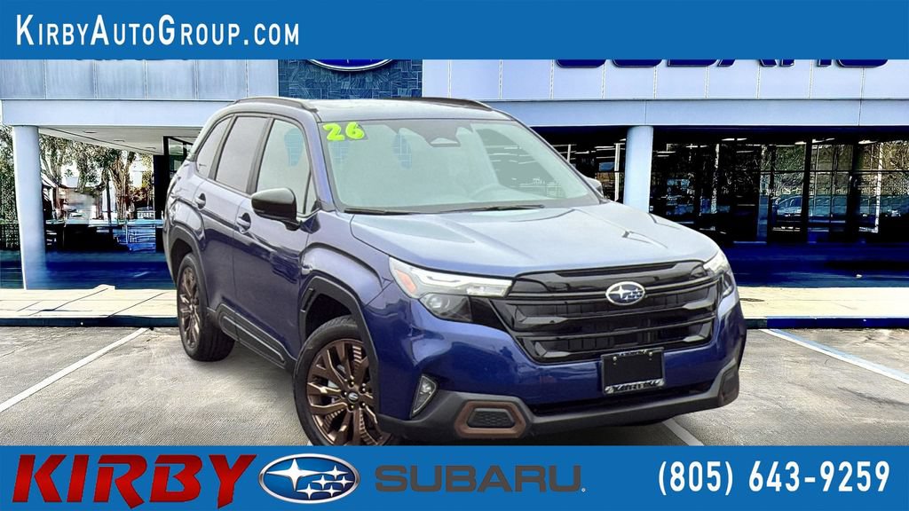 New 2026 Subaru Forester Sport
