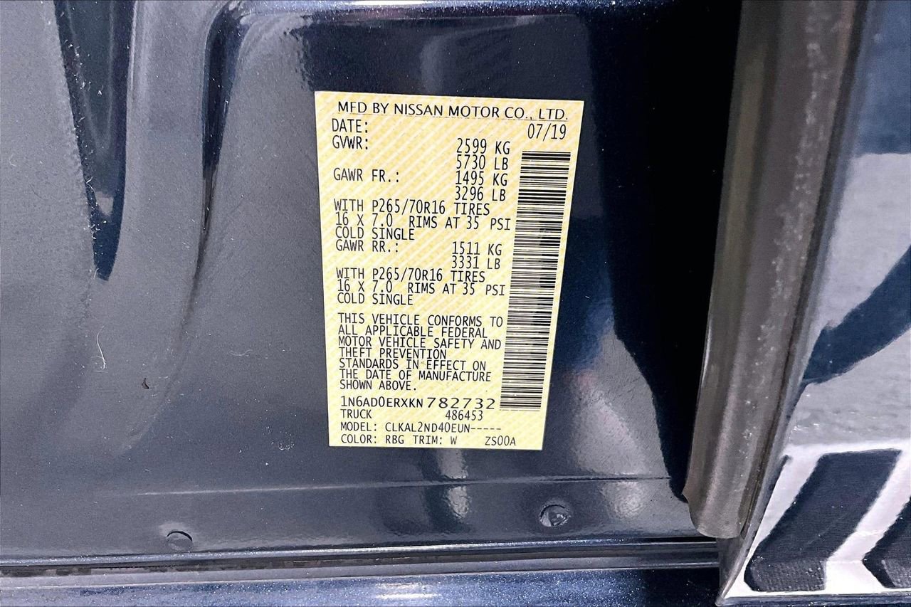 Used 2019 Nissan Frontier SV RWD image 30
