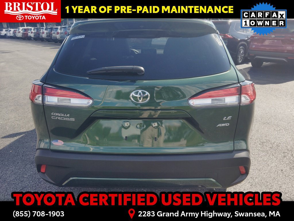 Certified 2024 Toyota Corolla Cross LE w/ Moonroof Package AWD/4WD image 8
