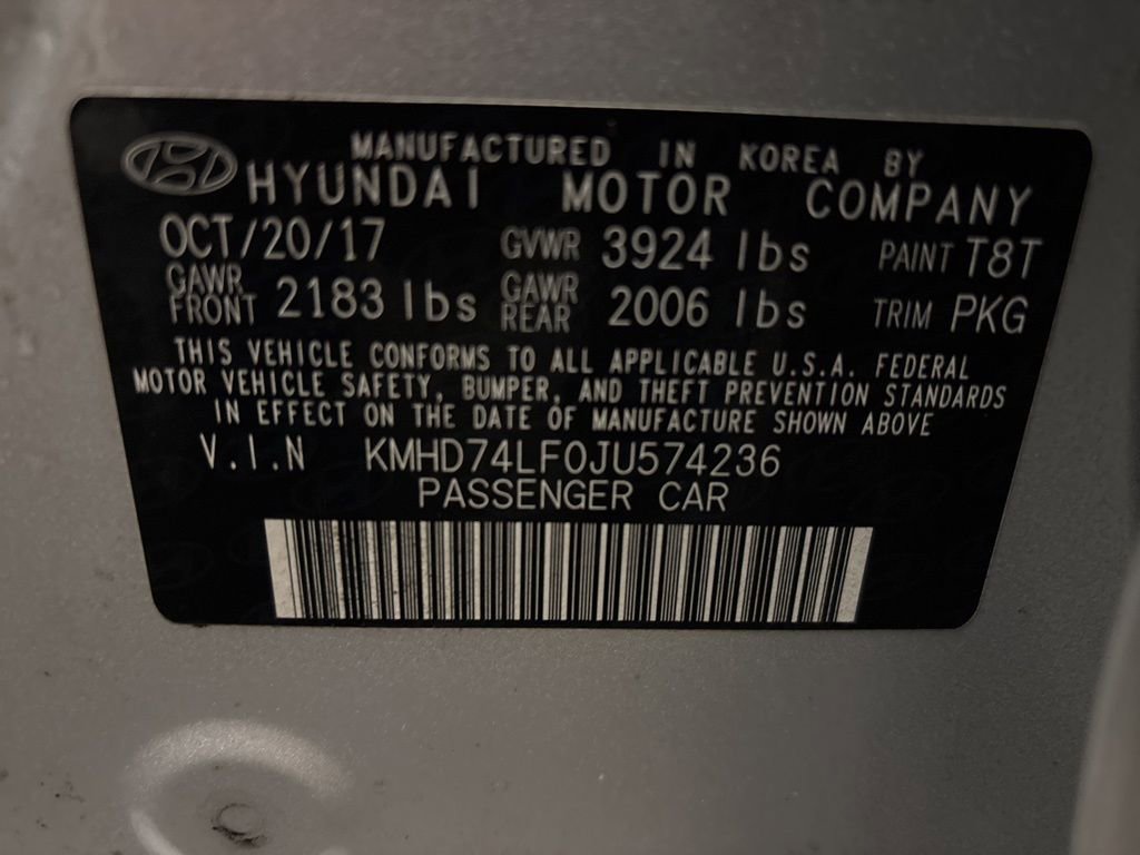 Used 2018 Hyundai Elantra SE w/ Cargo Package image 10