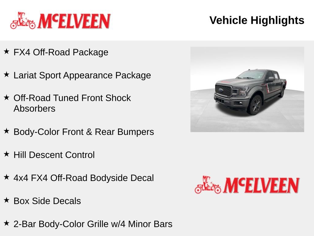 Used 2018 Ford F150 Lariat w/ Equipment Group 502A Luxury image 6