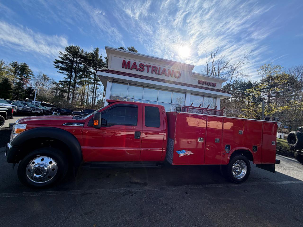 Used 2013 Ford F550 4x4 SuperCab Super Duty w/ Payload Upgrade Pkg image 12