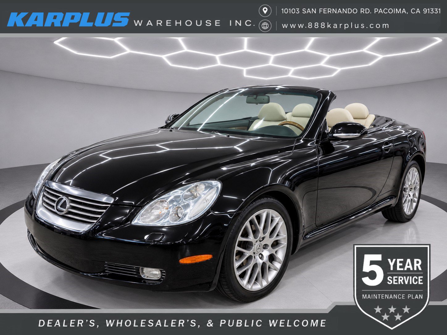Used 2003 Lexus SC 430 Convertible