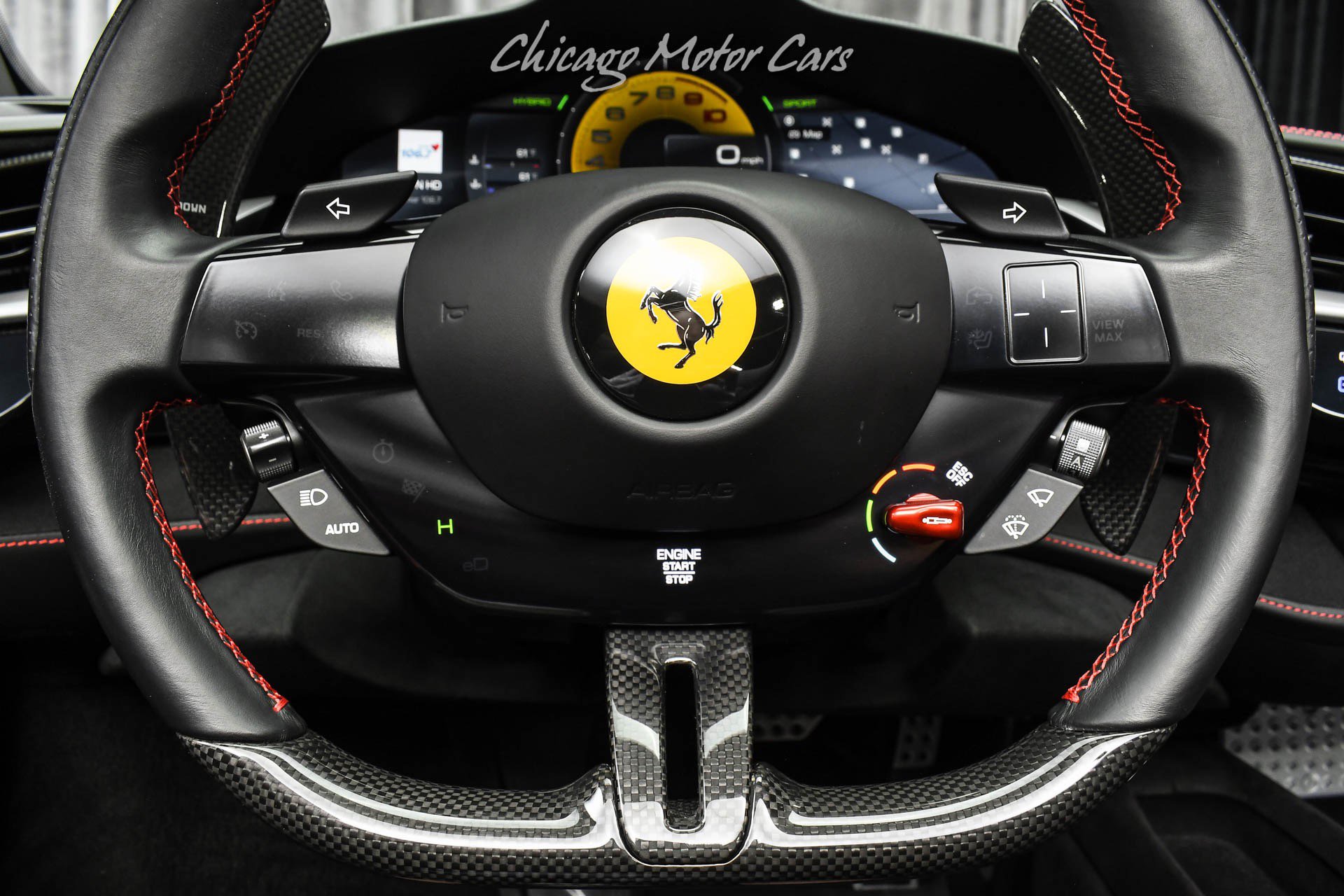 Used 2022 Ferrari SF90 Spider 1900 miles Tons of Carbon Fibe image 11