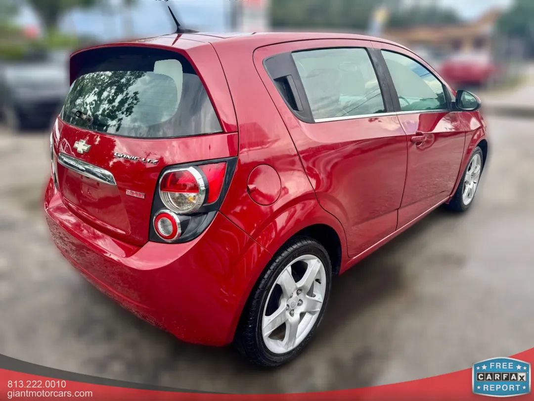 Used 2014 Chevrolet Sonic LTZ FWD image 5