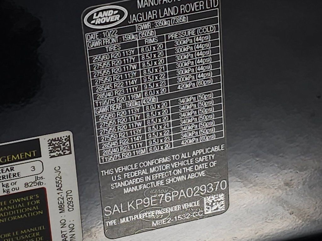 Used 2023 Land Rover Range Rover SE image 42