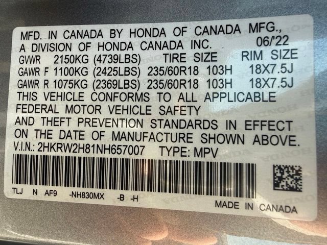 Used 2022 Honda CR-V EX-L image 13