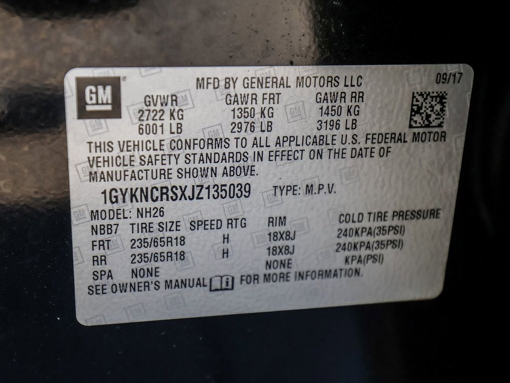 Used 2018 Cadillac XT5 Luxury w/ Driver Awareness Package image 32