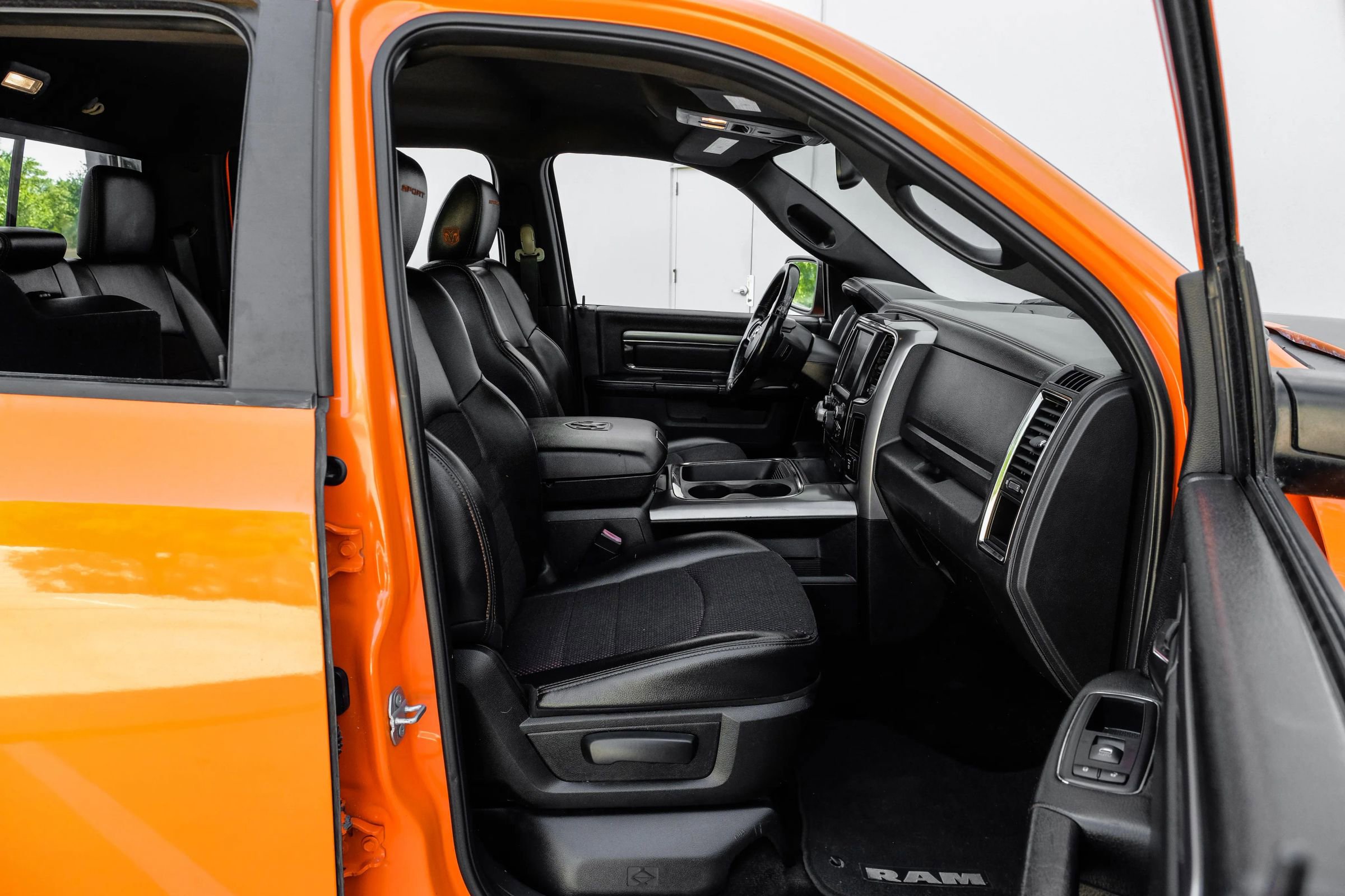 Used 2017 RAM 1500 Sport w/ Ignition Orange Sport Package RWD image 37