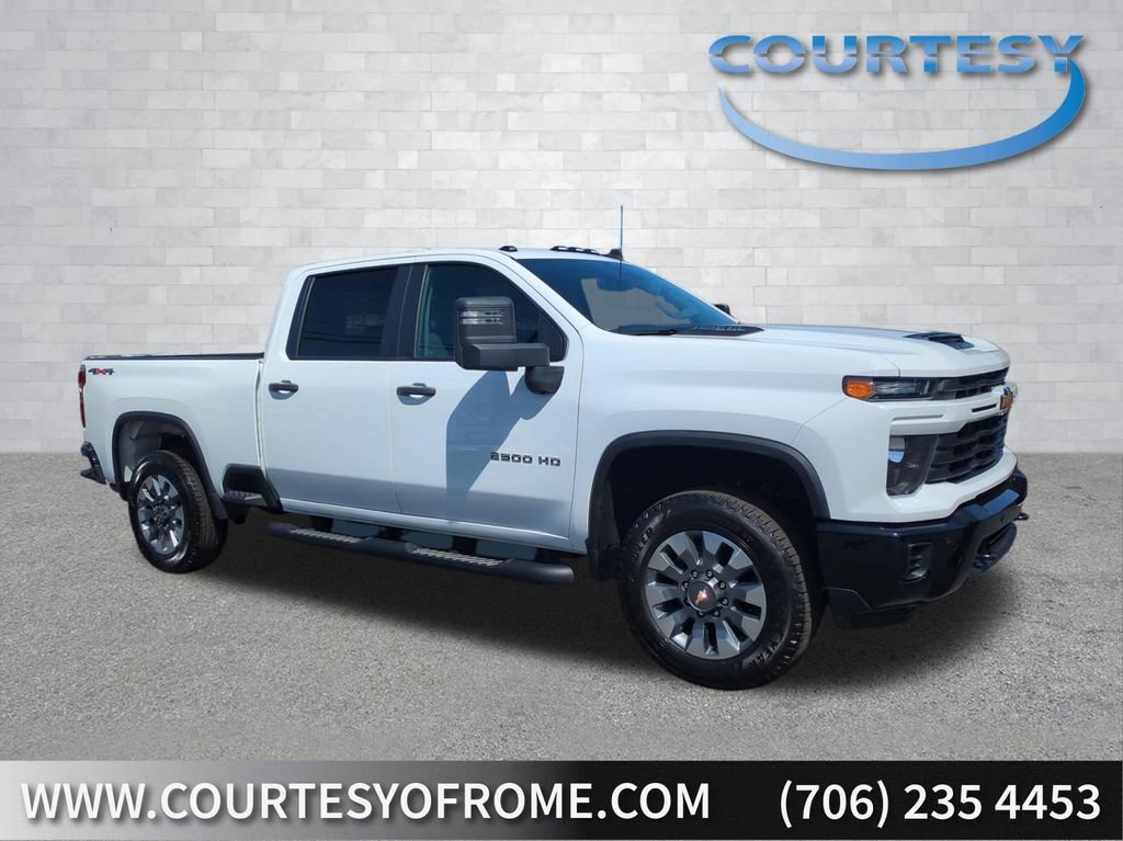 Used 2025 Chevrolet Silverado 2500 Custom w/ Custom Value Package AWD/4WD image 1