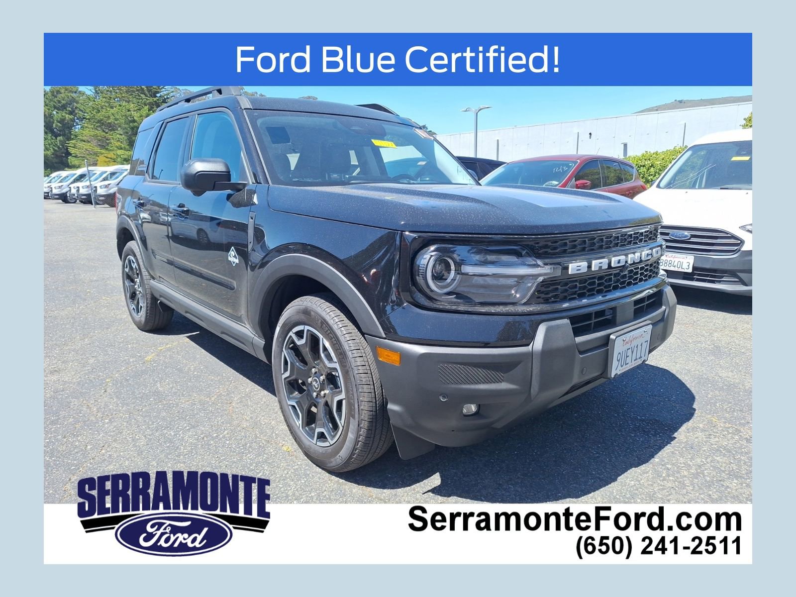 Certified 2025 Ford Bronco Sport Outer Banks w/ Outer Banks Tech Package+ AWD/4WD image 1