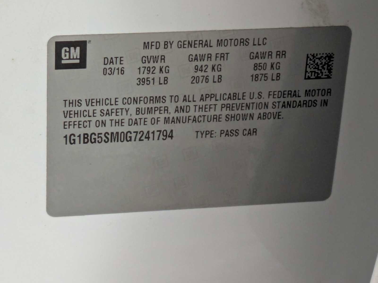 Used 2016 Chevrolet Cruze Premier w/ RS Package image 29