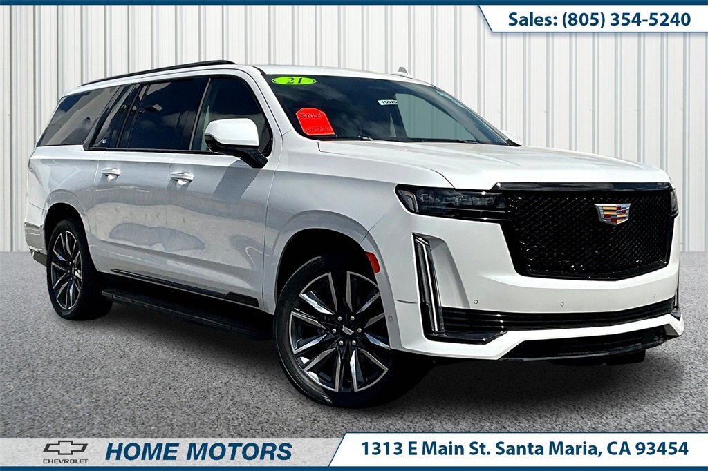 Used 2021 Cadillac Escalade ESV Sport Platinum