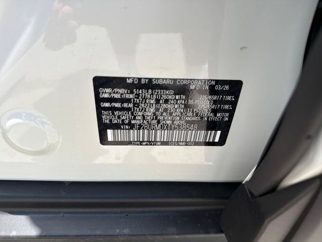 New 2026 Subaru Outback Wilderness AWD/4WD image 25