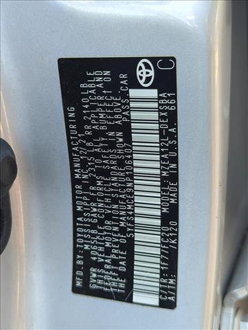 Used 2022 Toyota Corolla SE FWD image 30