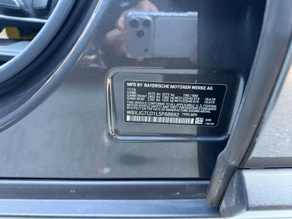 Used 2020 BMW X1 sDrive28i w/ Premium Package image 38