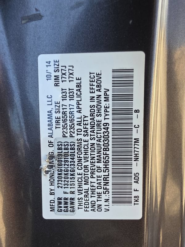 Used 2015 Honda Odyssey EX-L image 38