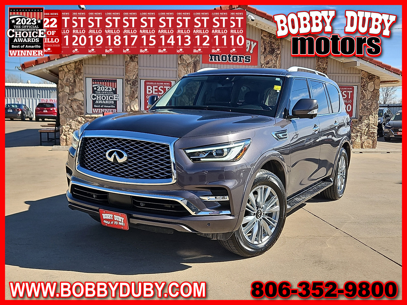 Used 2024 INFINITI QX80 Luxe image 1