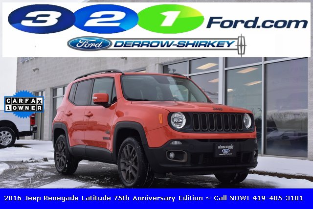 Used 2016 Jeep Renegade 75th Anniversary