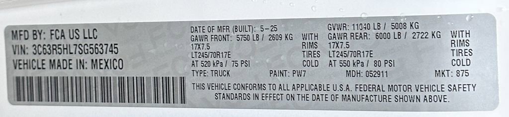 New 2025 RAM 2500 Tradesman image 47