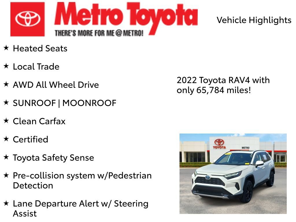 Certified 2022 Toyota RAV4 SE w/ Convenience Package AWD/4WD image 9
