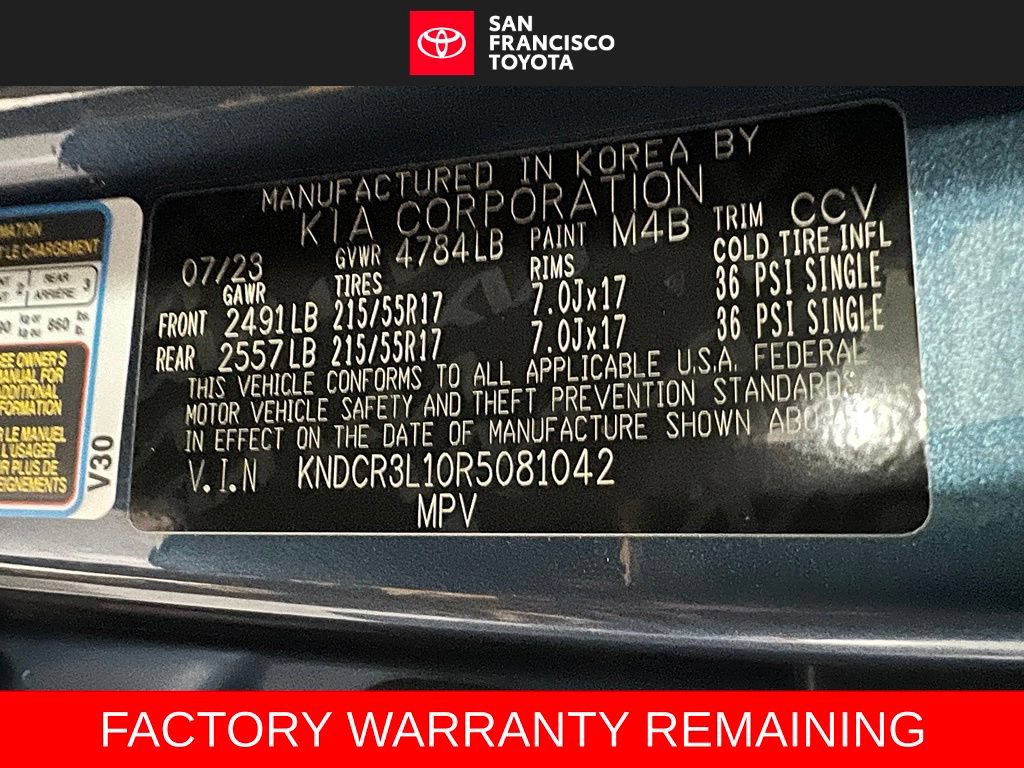 Used 2024 Kia Niro Wind FWD image 38