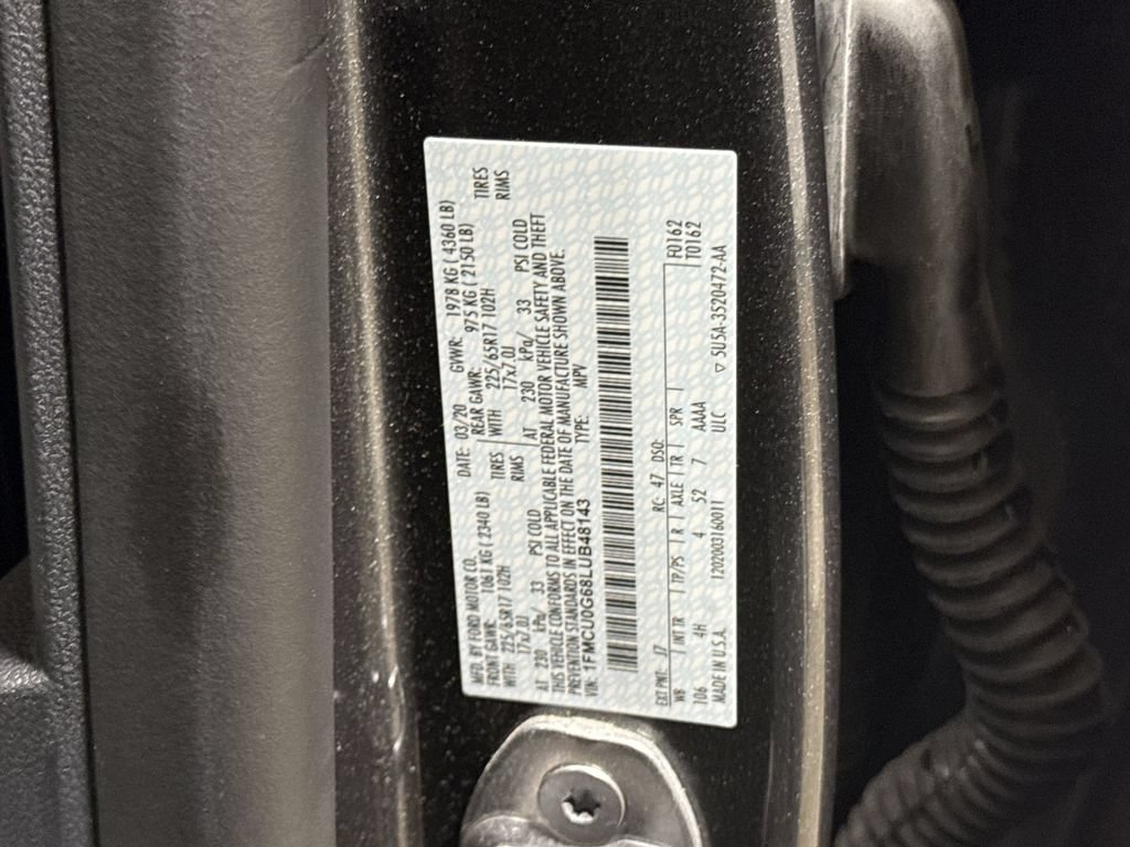 Used 2020 Ford Escape SE FWD image 27