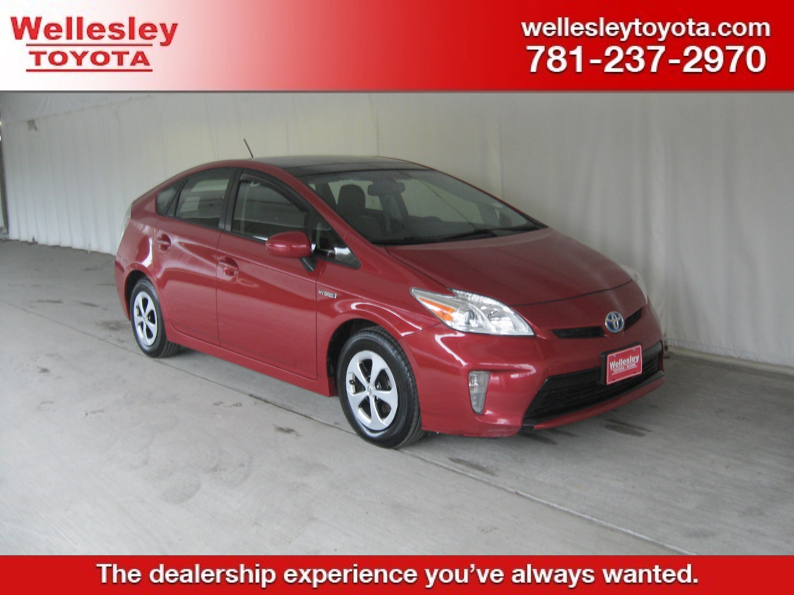 Used 2013 Toyota Prius Four w/ Deluxe Solar Roof Pkg image 1