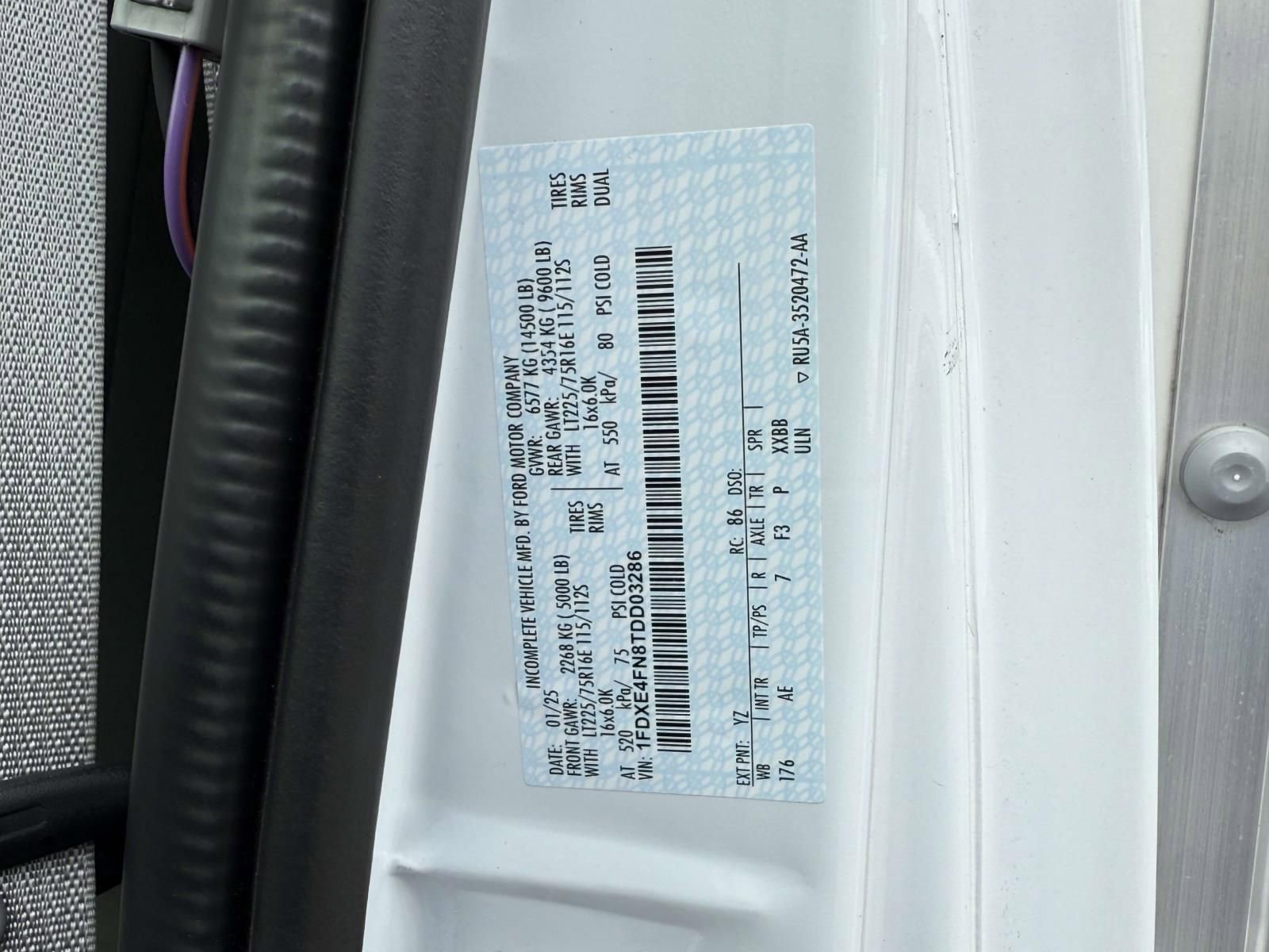 New 2026 Ford E-450 and Econoline 450 Super Duty w/ Driver's Safety Package RWD image 20