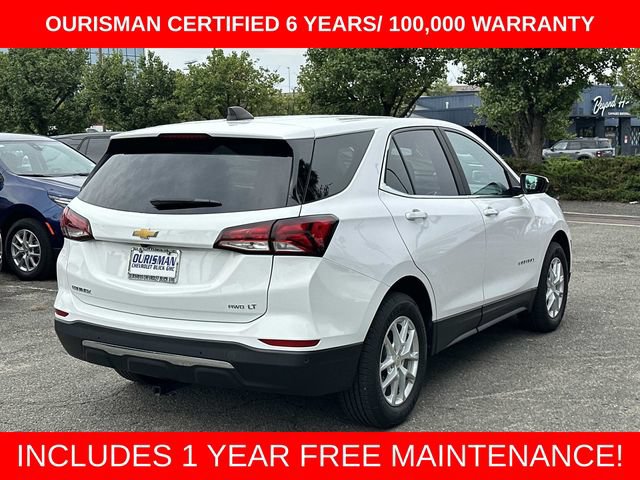 Used 2022 Chevrolet Equinox LT AWD/4WD image 2