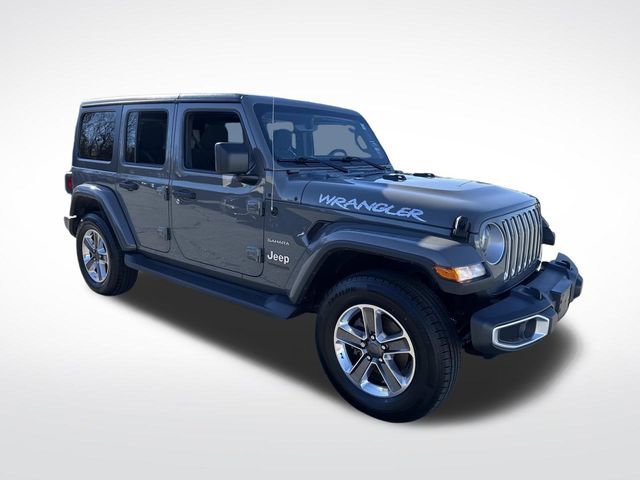 Used 2021 Jeep Wrangler Unlimited Sahara w/ Uconnect 4C Nav & Sound Group image 8