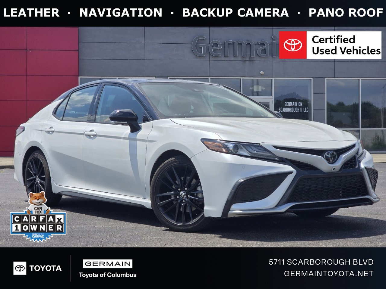 Certified 2023 Toyota Camry XSE w/ Navigation Package